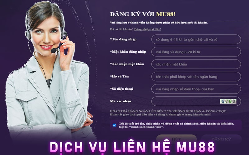 Tìm hiểu về hình thức liên hệ MU88